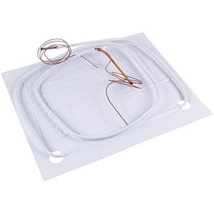 Випарник 450x380mm (плачучий) двохпатрубковий прохідний з капіляром