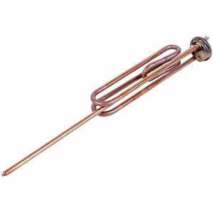 Тен фланцевий для бойлера Ariston 65102465 2500W (мідний) L=450mm фланець 125mm (під анод M8)