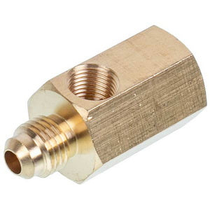 Перехідник до вакуумного насоса під манометр (SAE 1/4-1/4 NPT 1/8) VALUE 110003055 