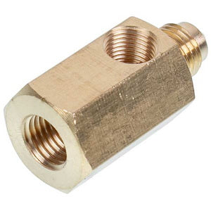 Перехідник до вакуумного насоса під манометр (SAE 1/4-1/4 NPT 1/8) VALUE 110003055