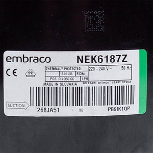 Компресор для холодильника NEK6187Z EMBRACO R134 521 W