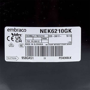 Компресор для холодильника EMBRACO ASPERA NEK6210GK R404 724W