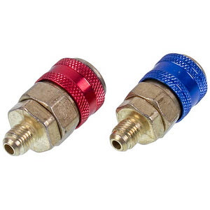 Набір заправних муфт QC 12 (низького + високого тиску) для автокондиціонерів швидкознімні