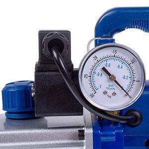 Вакуумний насос із манометром LEETO 2XZ-2A/C-SV (2 ступ./128 л/хв.)