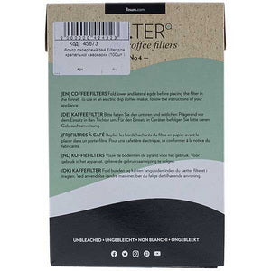 Фльтр паперовий №4 Filter для крапельної кофеварки (100шт)