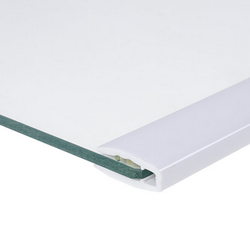Полиця морозильної камери для холодильника Gorenje HK1868867 300x250x12mm (скляна, з обрамленням)