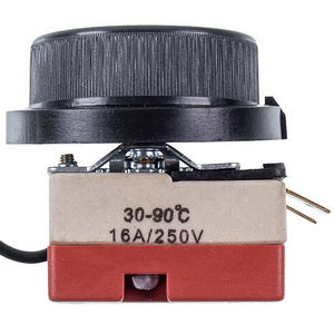 Термостат для бойлера WHD90E 16A 220V L=1000mm Tmax = 90°C + ручка керування (2 клеми)