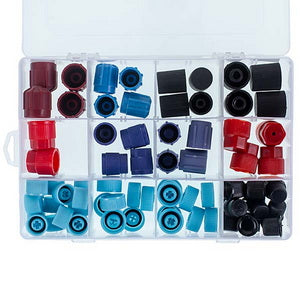 Набір ковпачків для сервісних портів автомобільного кондиціонера (78шт.)