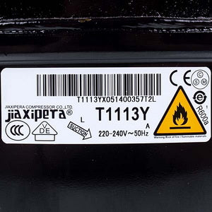 Компресор для холодильника JIAXIPERA T1113Y R600a 152W (з пусковим реле)