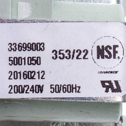 Клапан електромагнітний Rational 50.01.050S 3WAY/180/in 3/4&apos/out 10,5mm 220-240V