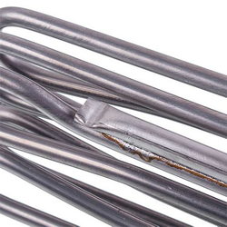 Тін парогенератора з прокладкою Rational 87.00.366 9000W 230/400V L=190mm, фланець 82x80mm