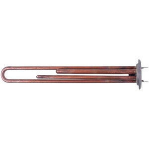 Тін для бойлера 34013320000 Kawai 1300W (мідь) L=310mm фланець 64mm, 2 трубки (під анод M4)