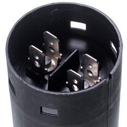 Конденсатор пусковий Robot Coupe 600018 DUCATI 59uF 250V 68,5x36,5mm (4 контакта)