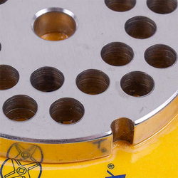 Решітка для м&aposясорубки Lame Italia 103040 8mm D=70mm (з двома пазами) Enterpise 12 (PF128SM)