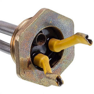 Тін для алюмінієвих батарей 500W (нержавіюча сталь) L=295mm D різьблення = 1&amp;apos&amp;apos (різьба права)