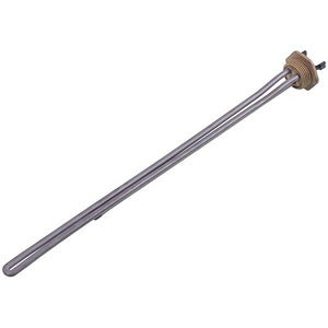 Тін для алюмінієвих батарей Kawai 1000W (нержавіюча сталь) L=385mm D різьблення = 1&amp;apos&amp;apos (різьба ліва)