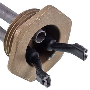 Тін для алюмінієвих батарей Kawai 1000W (нержавіюча сталь) L=385mm D різьблення = 1&amp;apos&amp;apos (різьба ліва)