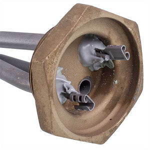 Тін для чавунних батарей Kawai 800W (нержавіюча сталь) L=310mm D різьблення = 1 1/4&amp;різьблення