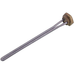 Тін для чавунних батарей Kawai 1000W (нержавіюча сталь) L=335mm D різьблення = 1 1/4&amp;apos&amp;apos (різьба права)