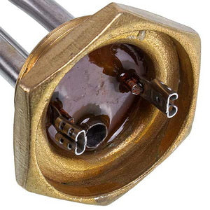 Тіни для чавунних батарей BALCIK 1200W (нержавіюча сталь) L=350mm D різьблення = 1 1/4&amp;apos&amp;apos (різьба права)