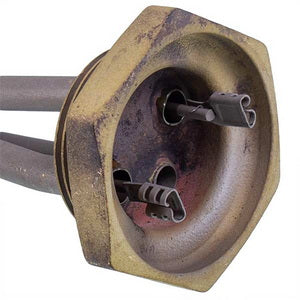 Тін для чавунних батарей Kawai 1500W (нержавіюча сталь) L=390mm D різьблення = 1 1/4&amp;apos(різьба права)