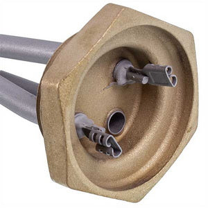 Тін для чавунних батарей Kawai 2000W (нержавіюча сталь) L=410mm D різьблення = 1 1/4&amp;різьблення