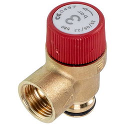 Запобіжний клапан 3 бар (під винт) для газового котла Baxi/Westen 9951170