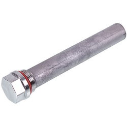 Анод магнієвий D=21mm L=130mm, резьба 3/4&apos&apos для газового котла Baxi/Westen 5679910