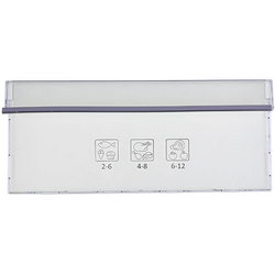 Панель ящика (середнього) для морозильної камери Beko 4636510300 445x190mm