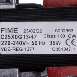Вентилятор Fime 35 Вт для газового казана 6225634