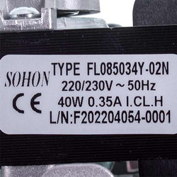 Вентилятор 40 Вт для газового казана Zoom AA10020002