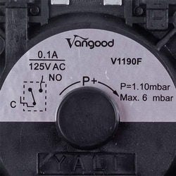 Реле тиску повітря (пресостат) P=1.1 мбар для газового котла Ferroli 39817510