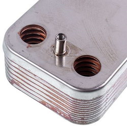 Теплообмінник пластинчастий для газового казана 17B1901400 (14 пластин)