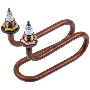 Тен для дистилятора 3000W (мідний) L=325mm M18 (загнутий)