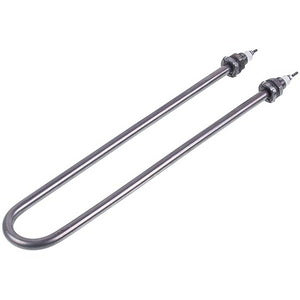 Тін для нагріву води 1500W 220V (нержавійка) L=325mm M14 (прямий)