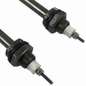 Тін для нагріву води 1500W 220V (нержавіюча сталь) L=300mm M16 (прямий)