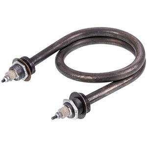 Тен для харчоварильного котла 2,5 кВт (нержавіюча сталь, з цинковим покриттям ) L=150 мм, M22 (круглий)