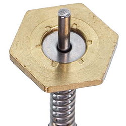 Шток водяного блоку (різьблення 10 мм) для китайської газової колонки