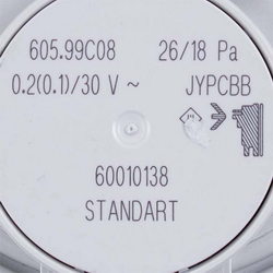 Реле тиску повітря (пресостат) Huba Control 26/18 Па для газового котла Junkers 87160127530