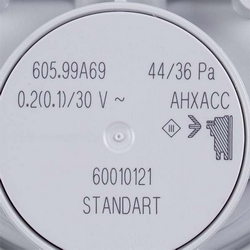 Реле тиску повітря (пресостат) Huba Control 44/36 Па для газового котла 6PRESSOS06