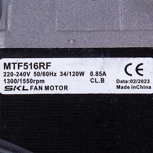 Двигун обдування 34W 220/240V 0.85A 50/60HZ 1300/1550RPM