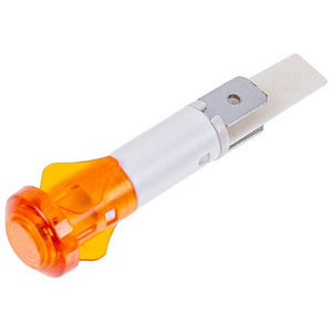 Лампочка індикації для бойлера SWT716UN L=54mm 230V 120°С D=10mm (2 контакти)