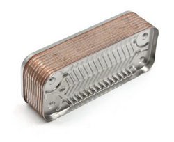 Теплообмінник пластинчастий (18 пластин) для газового казана 17B1901800