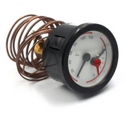 Термоманометр 0-6 bar 0-120 °C для газового котла Baxi/Westen 9950480