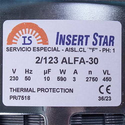 Помпа циркуляційна для посудомийної машини 590W 220/240V