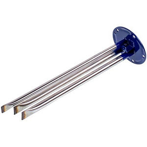 Фланець під сухі тени для бойлера Novatec D зовнішній=116mm L трубок=385/365/365mm