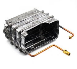 Теплообмінник з гайкою для газової колонки Selena E1 33.4096