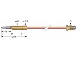 Термоелемент М8х1 термопара для газового обладнання Juno, Palux, Electrolux