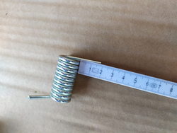 Торсіонна пружина зкручування для прижимного гриля Sirman, Aristarco, CF-Cenedese, Dihr ЛІВА