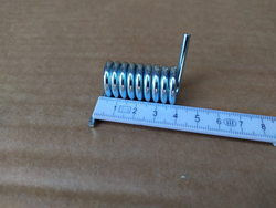 Торсійна пружина кручення для притискного гриля Sirman CORT серії, права